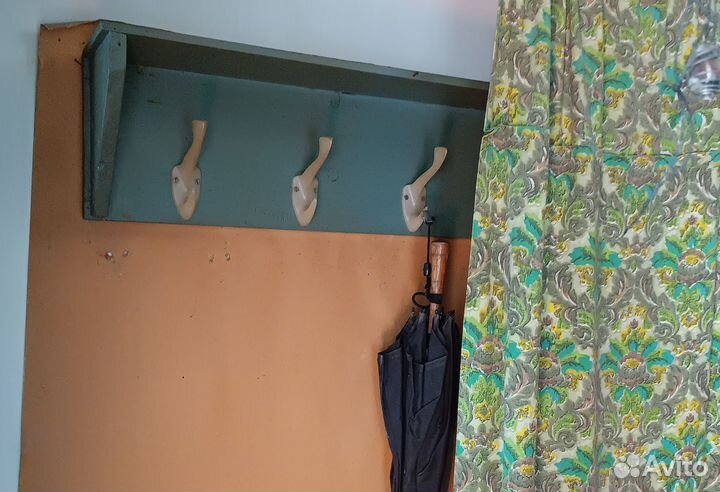 СССР Полка Вешалка Большая деревянная Советская