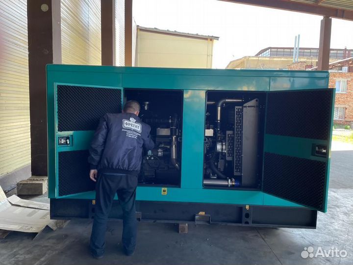 Дизельный генератор 200 квт в кожухе (новый)