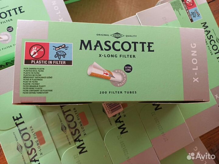 Гильзы для сигарет Mascotte x-long filter 8 мм