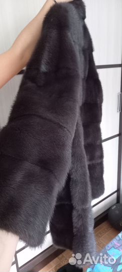 Шуба норковая (трансформер) 44-46 размер