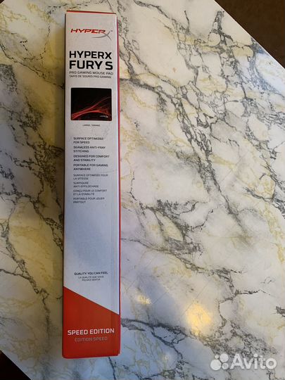 Коврик для мыши hyperx fury L