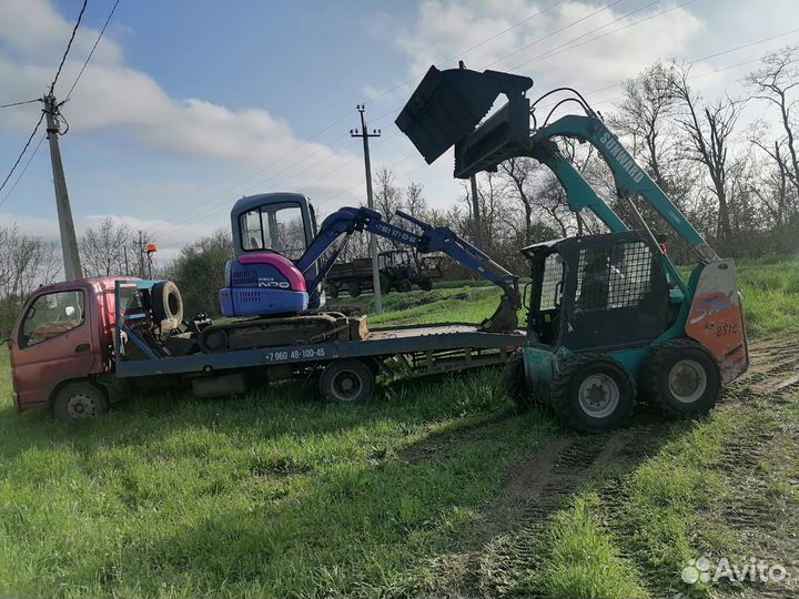 Услуги мини экскаватора услуги мини погрузчика