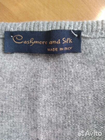 Джемпер, кашемир, шерсть