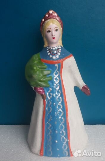 Старинный Дед Мороз вата папье-маше разные СССР