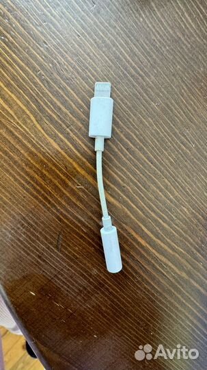Переходник lightning 3.5 jack