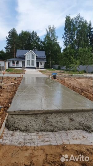 Фундамент на жб сваях