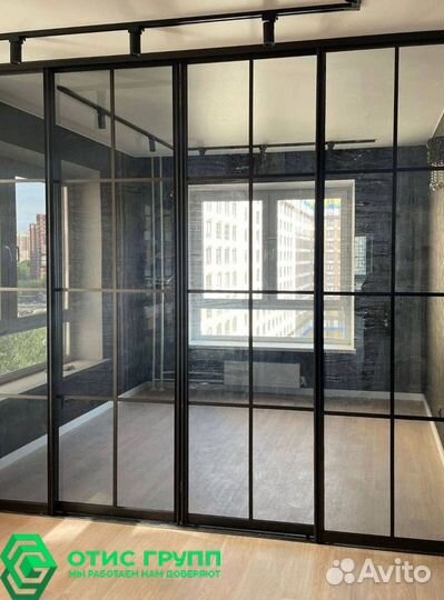 Стеклянные двери / Стеклянные перегородки