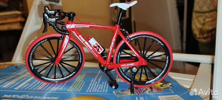 Модель велосипеда металл