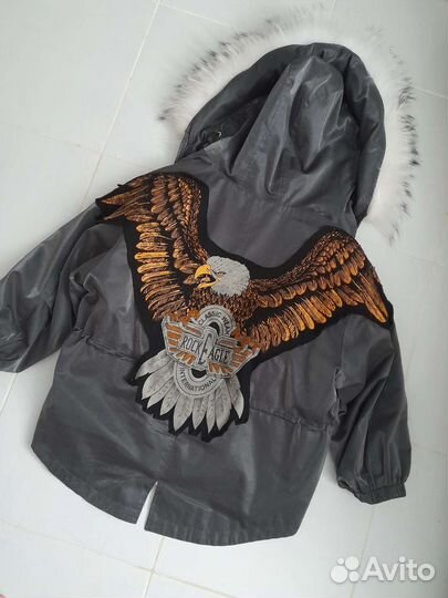 Парка куртка трансформер зима осень весна