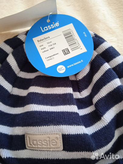 Шапка-шлем для мальчика 52