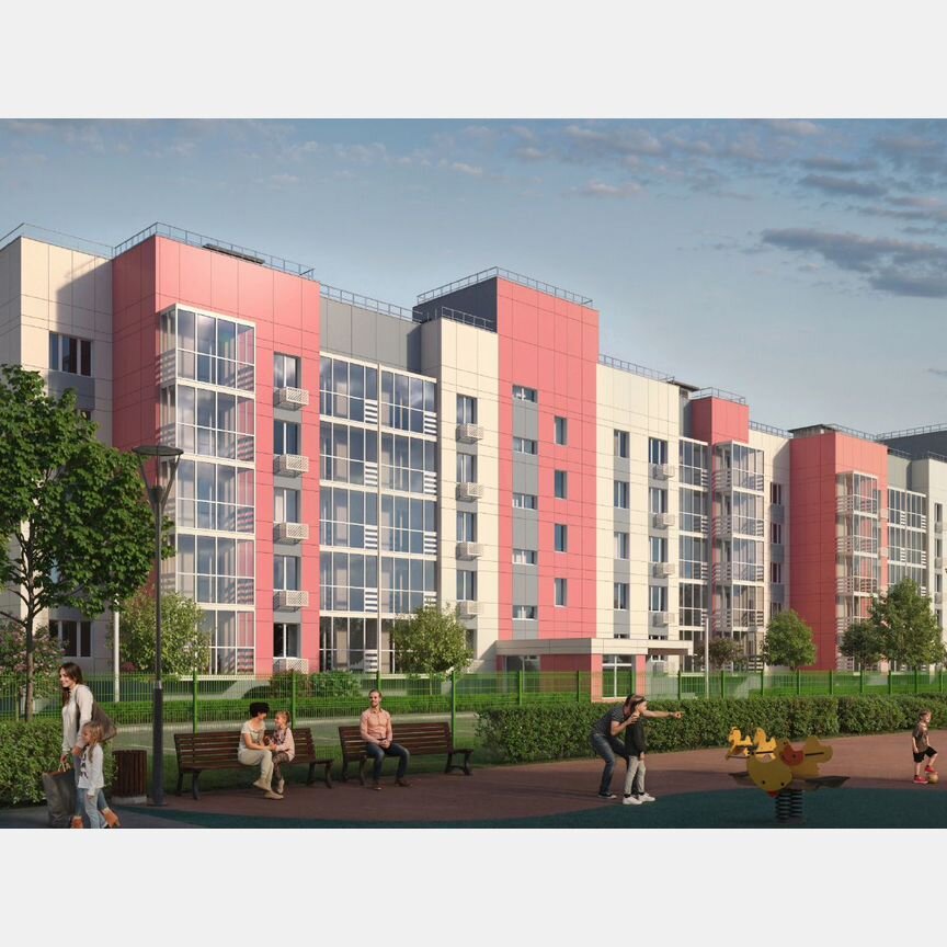 2-к. квартира, 54,3 м², 2/5 эт.