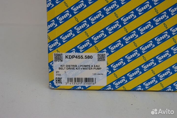 Ремень грм + помпа Renault Tallisman Megane Scenic