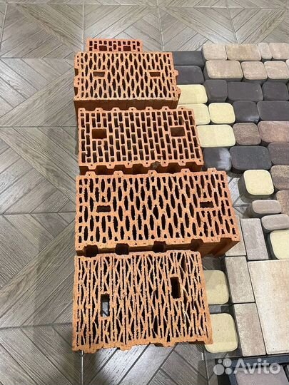 Термоблок керамика для стен крупноформатный 10,7 нф