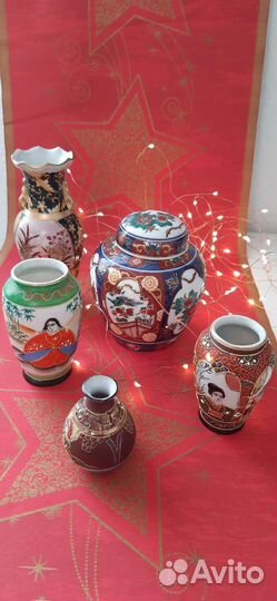 Вазы Япония,Китай, антиквариат