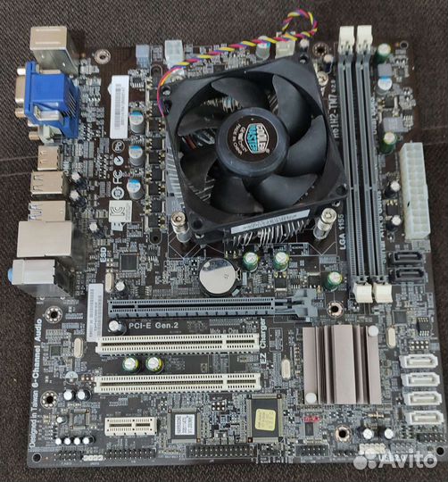 Материнская плата+проц i5 2400