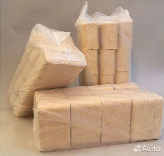 Брикеты топливные пылевые, поддон