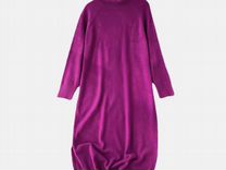 Вязаное платье-водолазка