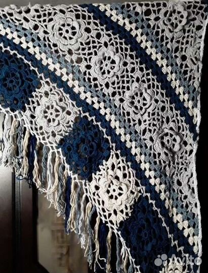 Шаль ручной работы