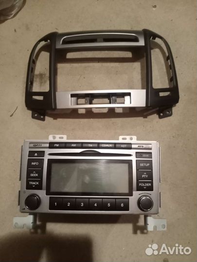 Магнитола hyundai santa fe 2