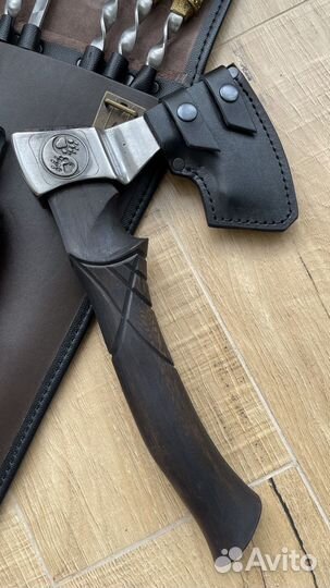 Шашлычный набор Ягуар в колчане Кизляр