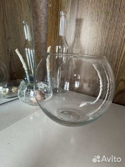 Аквариум круглый