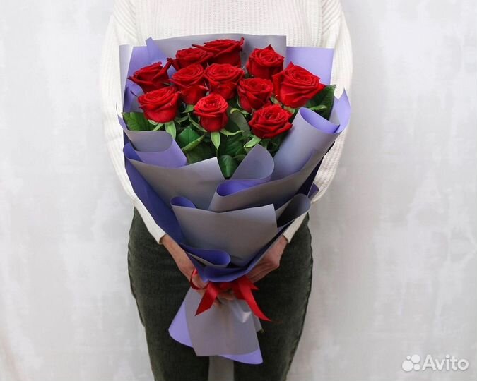 Красные розы букеты