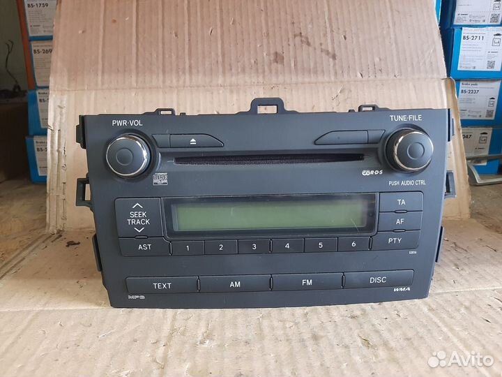 Магнитола родная Toyota Corolla X 150