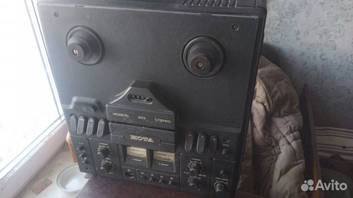 Магнитофон приставка нота 203