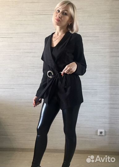 Кардиган замш