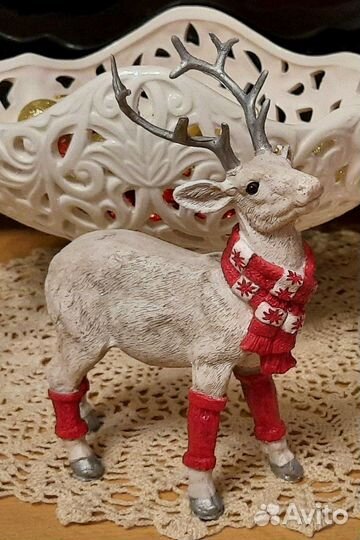 Новогоднее украшение фигурка олень
