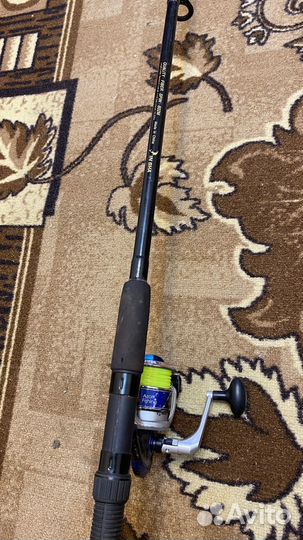 Удилище с катушкой
