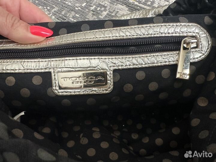 Итальянская сумка-мешок Tosca Blu