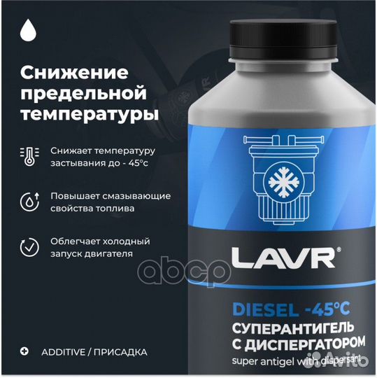 Суперантигель с диспергатором присадка в дизельное