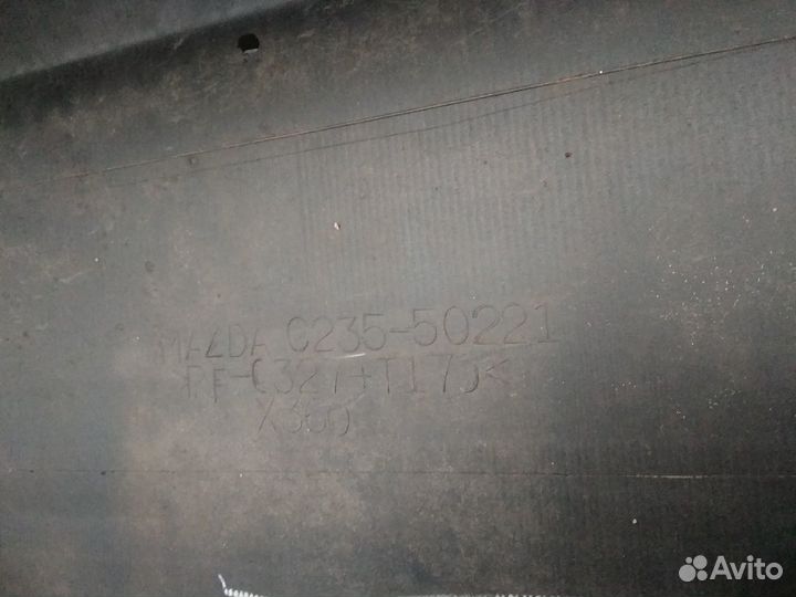 Бампер задний Мазда 5 cr 2004-2007