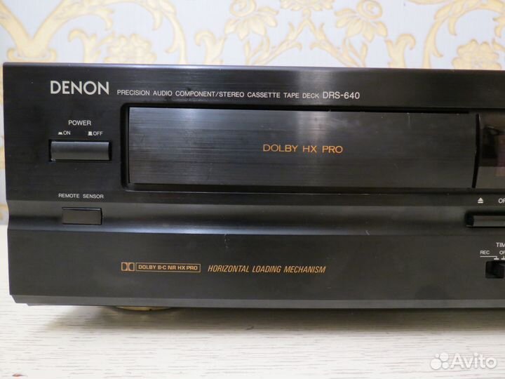 Кассетная дека Denon DRS-640. Отличное состояние