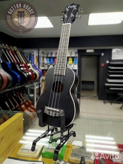 Укулеле Черный Махагон Сопрано Новая