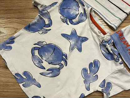 Футболки 92 Baby go есть пятнышки комплект 3 шт, Москва