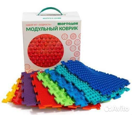 Модульный массажный коврик Ортодон, набор 7