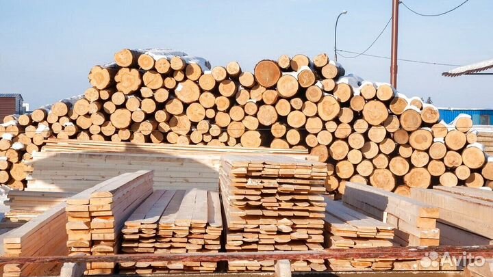 Доска обрезная 50х150х6000. Пиломатериалы