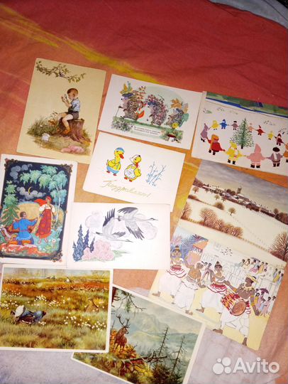Открытки чистые, 60х