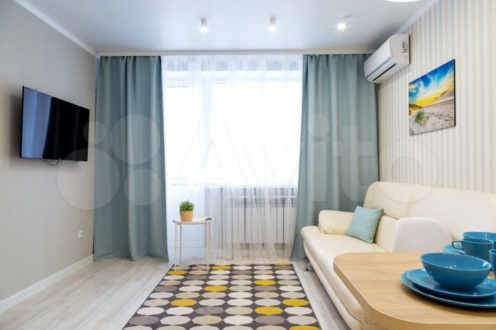 1-к. квартира, 40 м², 4/9 эт.