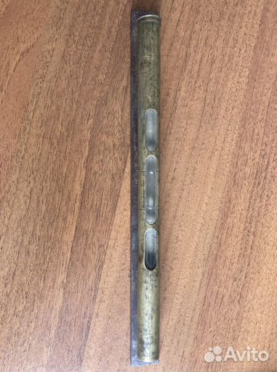 Уровень латунный старинный