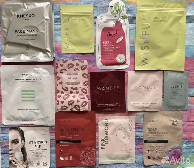 Крем для глаз, бальзам для губ, маски, скрабы