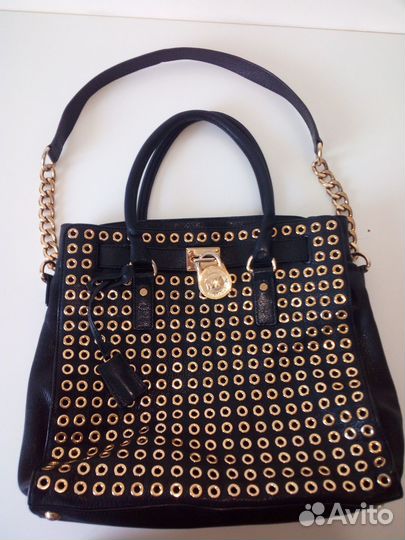 Сумка Michael Kors Gold Hamilton, Large