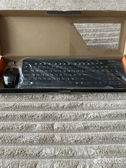 Комплект клавиатура и мышь Intro DW910B