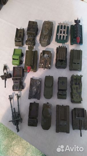 Игрушки военной техники СССР 20 шт