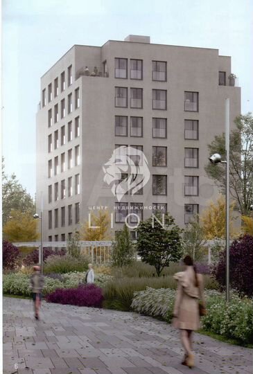 1-к. квартира, 39 м², 2/8 эт.