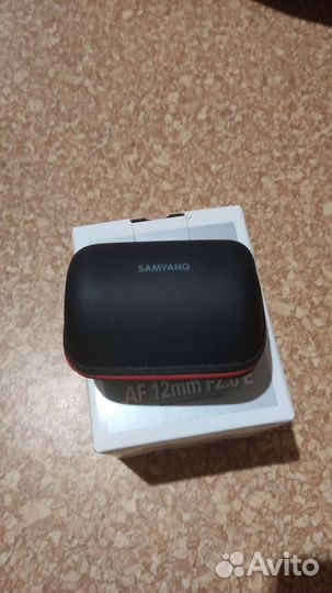 Объектив samyang af 12mm f/2.0 sony e