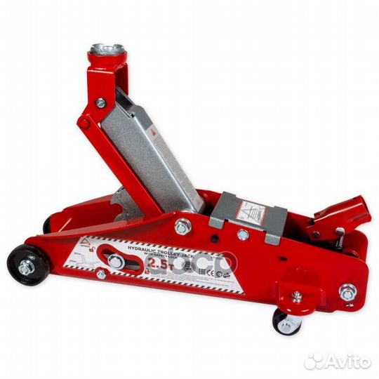 Домкрат гидравлический подкатной 2,5т 140-387мм