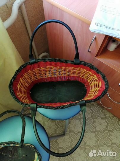 Плетеные корзинки СССР
